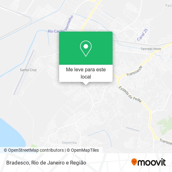 Bradesco mapa