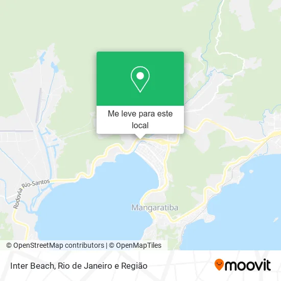 Inter Beach mapa