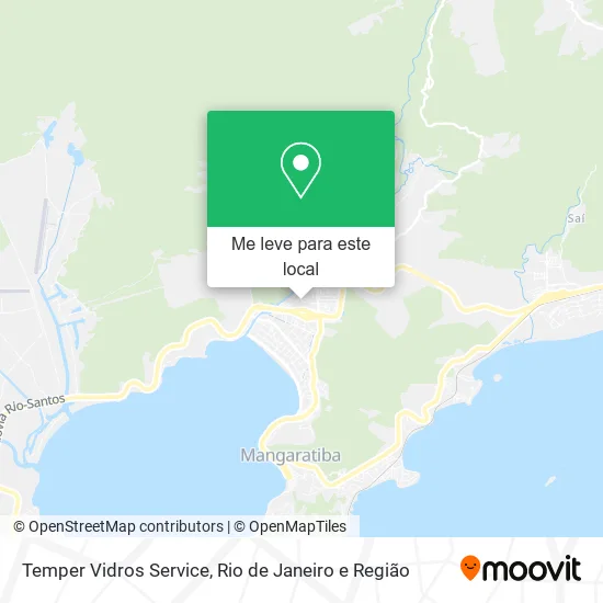 Temper Vidros Service mapa