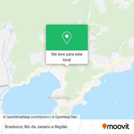 Bradesco mapa