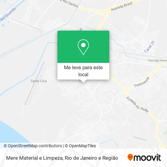 Mere Material e Limpeza mapa