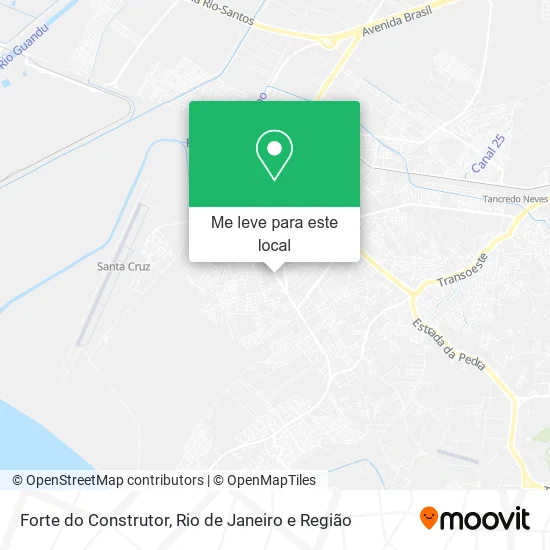Forte do Construtor mapa