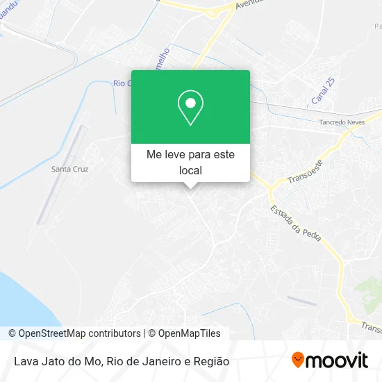 Lava Jato do Mo mapa