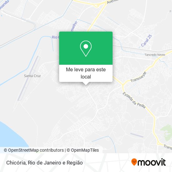 Chicória mapa