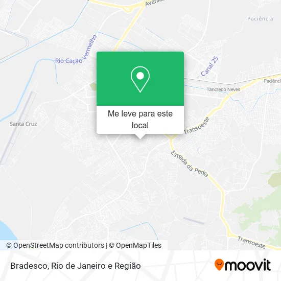 Bradesco mapa