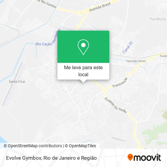Evolve Gymbox mapa