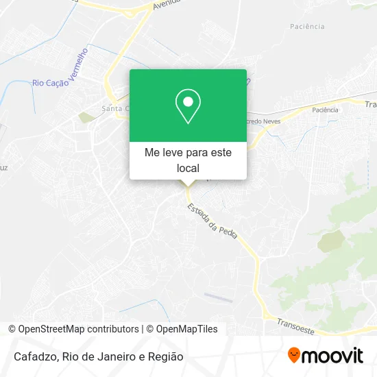 Cafadzo mapa