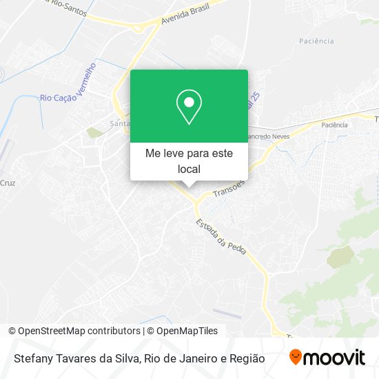 Stefany Tavares da Silva mapa