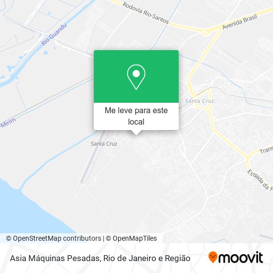 Asia Máquinas Pesadas mapa