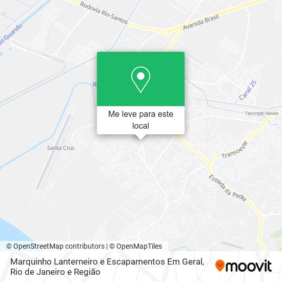 Marquinho Lanterneiro e Escapamentos Em Geral mapa