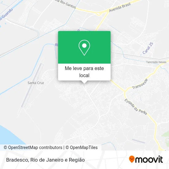 Bradesco mapa