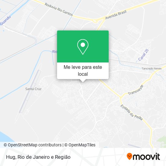 Hug mapa