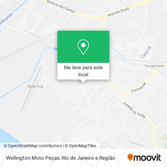 Wellington Moto Peças mapa