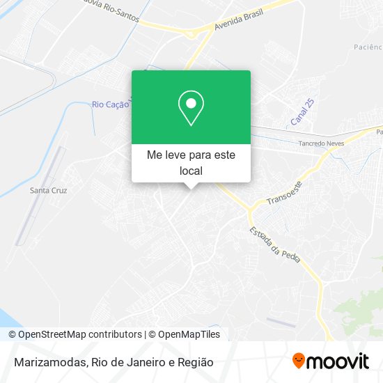 Marizamodas mapa