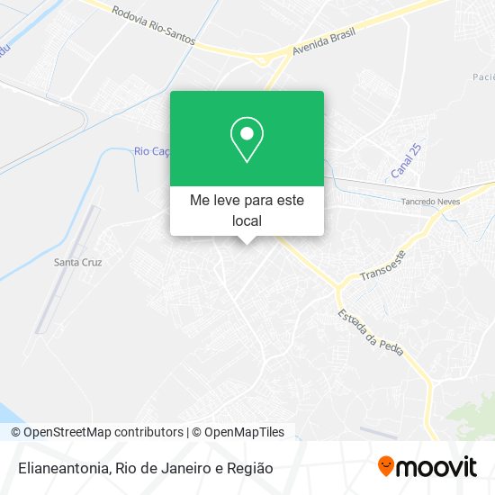 Elianeantonia mapa