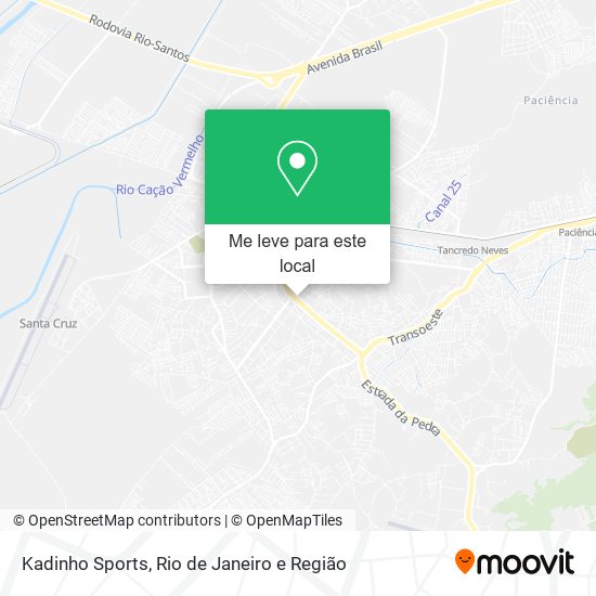 Kadinho Sports mapa