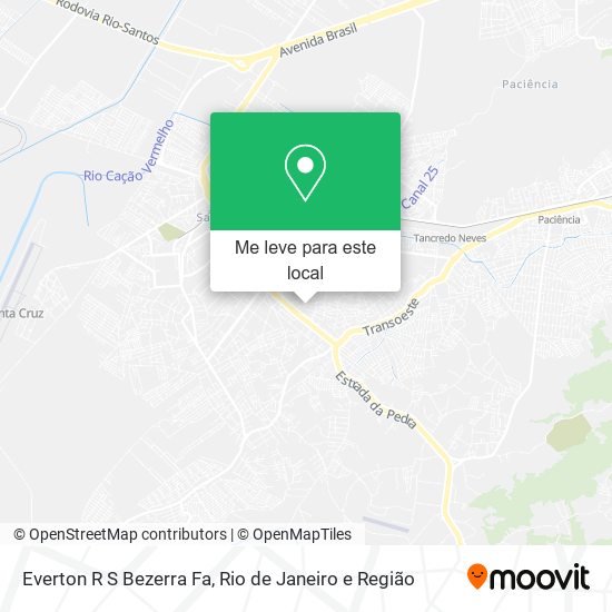 Everton R S Bezerra Fa mapa
