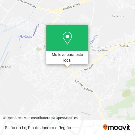 Salão da Lu mapa