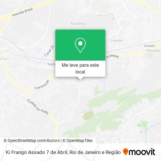 Ki Frango Assado 7 de Abril mapa