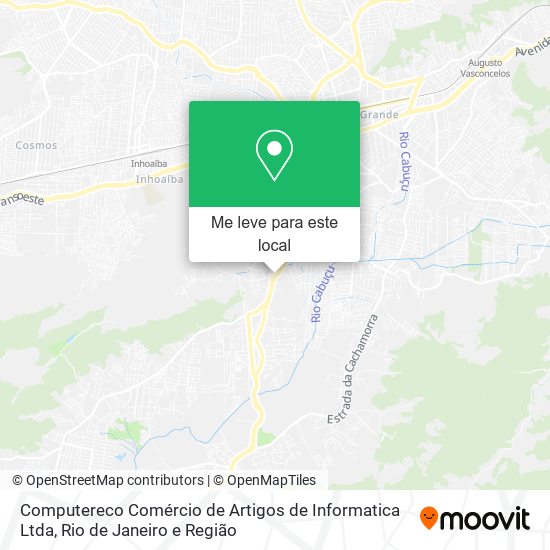 Computereco Comércio de Artigos de Informatica Ltda mapa