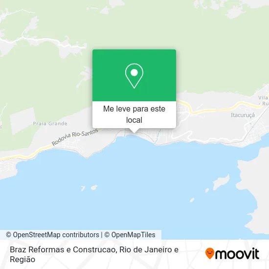Braz Reformas e Construcao mapa