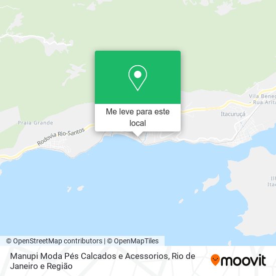 Manupi Moda Pés Calcados e Acessorios mapa