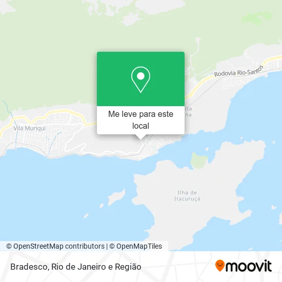 Bradesco mapa