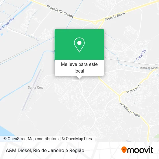 A&M Diesel mapa