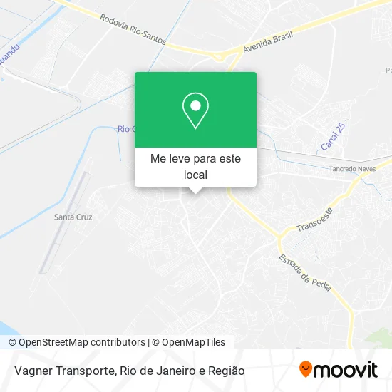 Vagner Transporte mapa