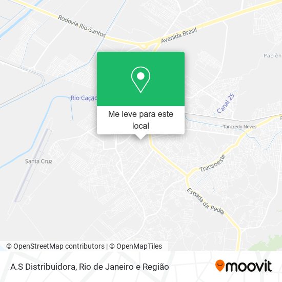 A.S Distribuidora mapa