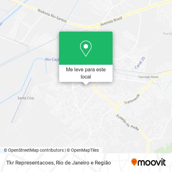 Tkr Representacoes mapa