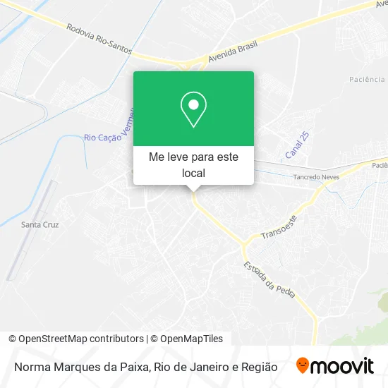 Norma Marques da Paixa mapa