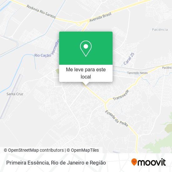 Primeira Essência mapa