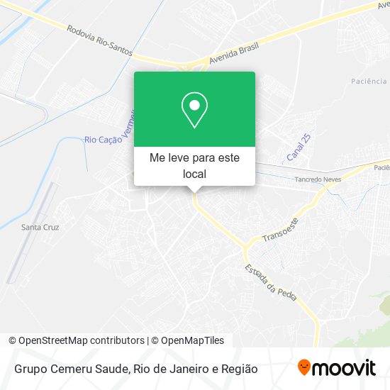 Grupo Cemeru Saude mapa
