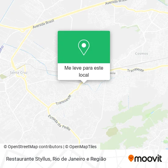 Restaurante Styllus mapa