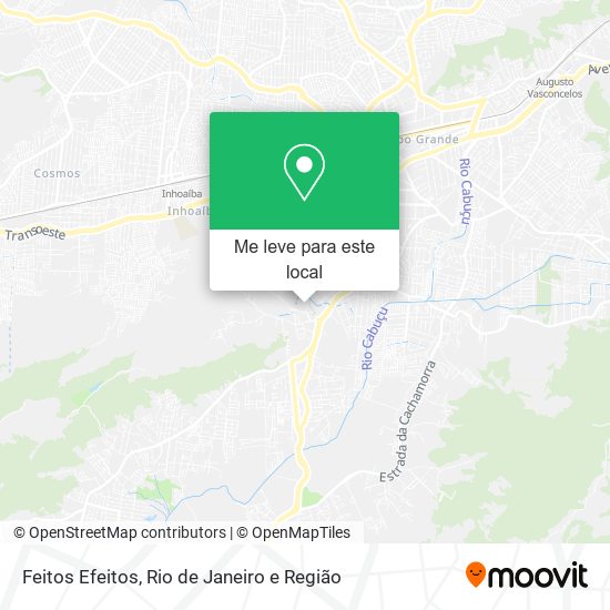 Feitos Efeitos mapa