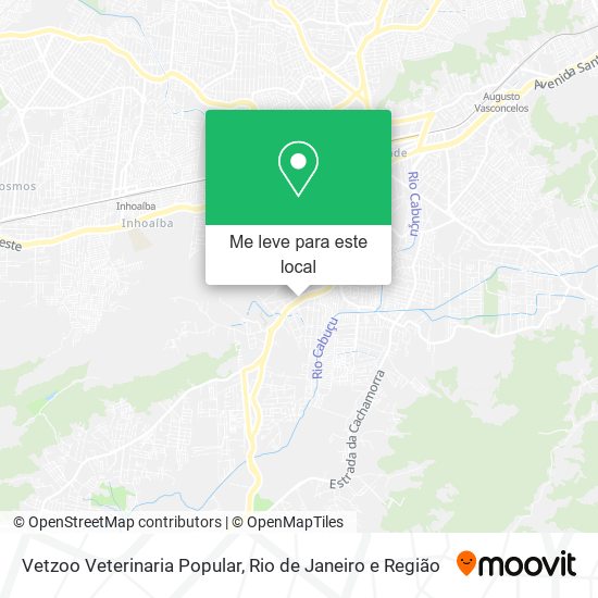 Vetzoo Veterinaria Popular mapa