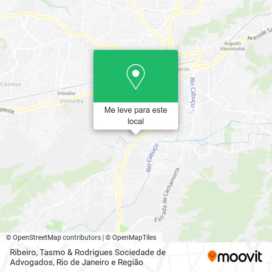 Ribeiro, Tasmo & Rodrigues Sociedade de Advogados mapa
