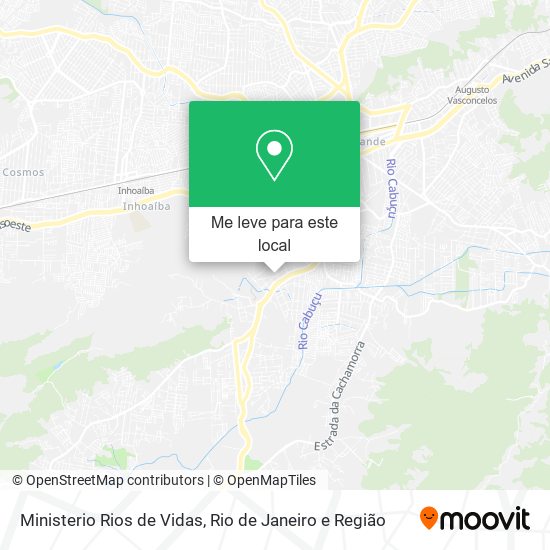 Ministerio Rios de Vidas mapa