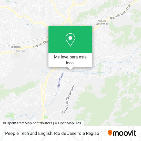 People Tech and English mapa