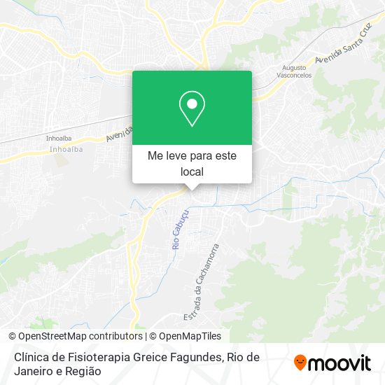 Clínica de Fisioterapia Greice Fagundes mapa