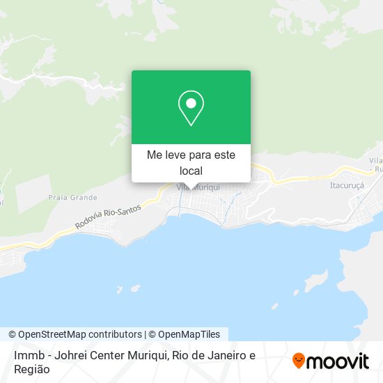 Immb - Johrei Center Muriqui mapa