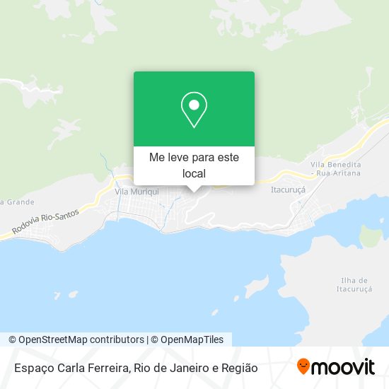 Espaço Carla Ferreira mapa