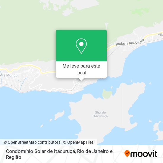 Condomínio Solar de Itacuruçá mapa