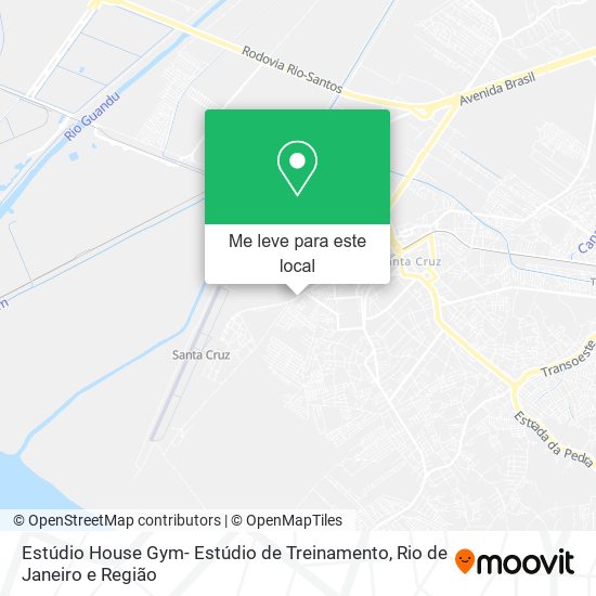 Estúdio House Gym- Estúdio de Treinamento mapa