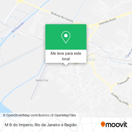 M B do Imperio mapa