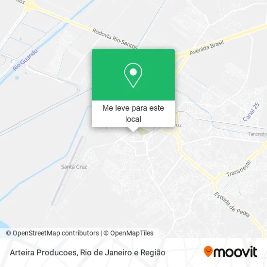 Arteira Producoes mapa