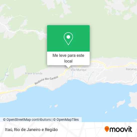 Itaú mapa