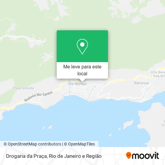 Drogaria da Praça mapa