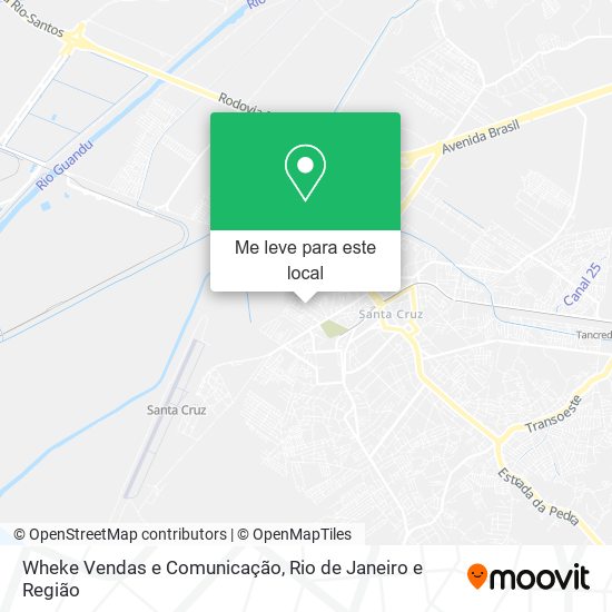 Wheke Vendas e Comunicação mapa